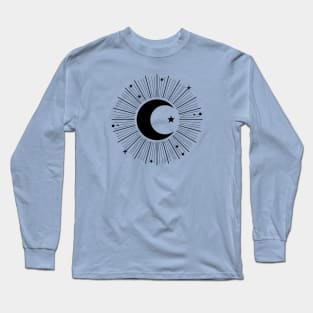 Astrological Moon Logo Long Sleeve T-Shirt